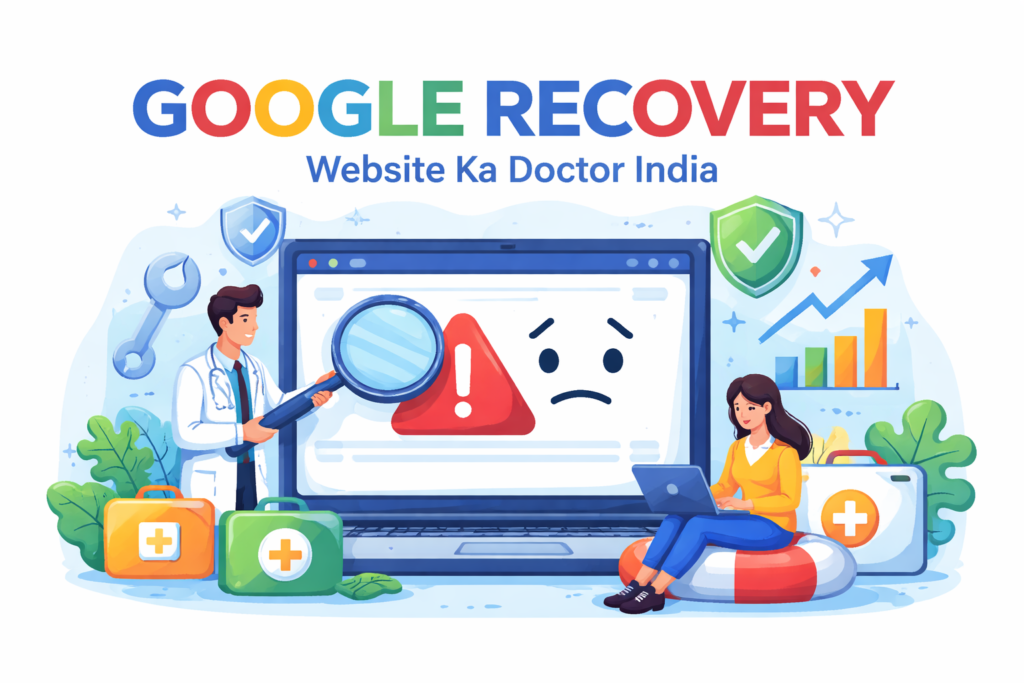 Google Recovery page