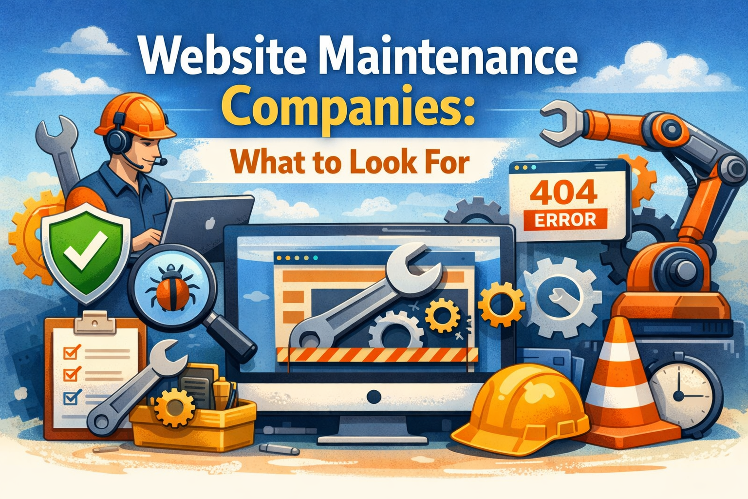 website maintenance companies