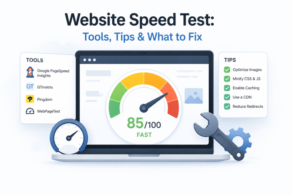 website speed test