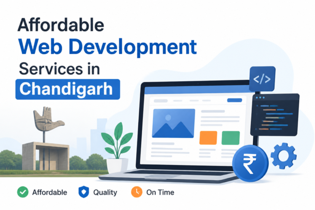 affordable web development services in chandigarh